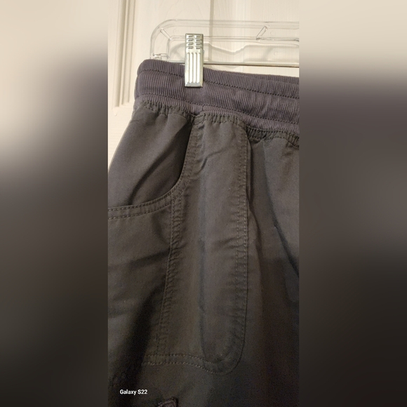 Grey Scrubstar Large Petite scrub pants - Picture 2 of 4